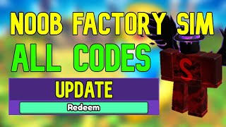 ALL Noob Factory Simulator CODES  Roblox Noob Factory Simulator Codes April 2023 [upl. by Salisbury]