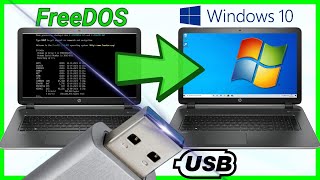 Cómo Instalar Windows 10 en FreeDOS 💻 PASO A PASO [upl. by Yroj895]