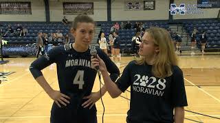 Womens Volleyball PostGame Interview vs Goucher College [upl. by Trey]