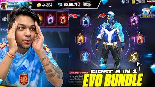 I Got First 7 In 1 Legendary Evo Bundle 😨😨😨 Garena Free Fire [upl. by Enirhtak]