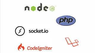 Simple Realtime Message Using SocketIO NodeJS and PHP Codeigniter  Laravel [upl. by Aridatha]
