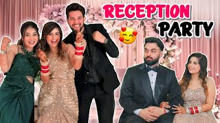 Reception Party Vlog  Grand Welcome 😍 [upl. by Hgielime]