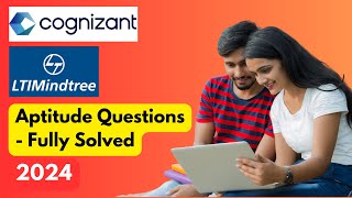 Cognizant LTI Mindtree Previous Year Aptitude Questions  2024  Fully solved [upl. by Suirad]