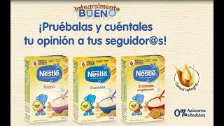 Superpapi ¡descúbrelo todo sobre las papillas Nestlé con cereales integrales Nestlé Bebé [upl. by Creedon420]