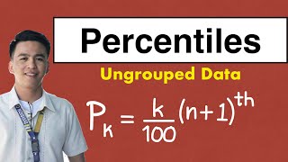 Percentiles of Ungrouped Data Measures of Position MathTeacherGon [upl. by Ahsekad]