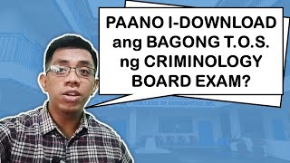 PAANO IDOWNLOAD ANG TOS 2024  Criminology Talks [upl. by Tezile]