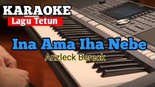 Karaoke  Ina Ama Iha NebeAnzleck Bereck Lagu Tetun sedih [upl. by Attalie]