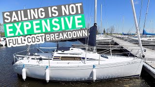 Sailing is Not Expensive  Full Cost Breakdown  ep 281 [upl. by Tarsus561]