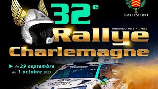 Rallye Charlemagne 2023 ES 1 Le Stordoir [upl. by Nylime]