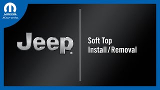 Soft Top InstallRemoval  How To  2025 Jeep Wrangler [upl. by Cary]