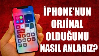 İPHONEUN ORJİNAL OLUP OLMADIĞINI NASIL ANLARIZ  KESİN YÖNTEM [upl. by Lewiss]