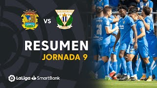 Resumen de CF Fuenlabrada vs CD Leganés 21 [upl. by Bowie]