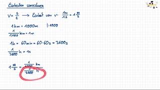 Zusammengesetzte Einheiten umrechnen [upl. by Celio]