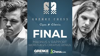 FINAL Magnus v Rapport For The Title Wholl Be The Legendary Champion GRENKE Chess Classic 2024 [upl. by Idisahc339]