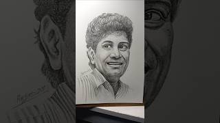 Pencil ✏️ drawing of Johnny lever 😱 drawing pencildrawing shortsvideo [upl. by Aicerg]