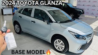 2024 Toyota Glanza E Base Model Review  Base Model 🔥 2024 Latest Toyota Glanza E E20 Review [upl. by Elyc]