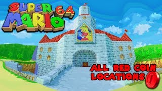 N64 SUPER MARIO 64 Thwomps Red Coins Part 3 [upl. by Iphigeniah]