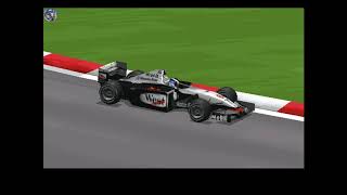 Microprose Grand Prix 2  Hakkinen Suzuka 1998 [upl. by Colline]