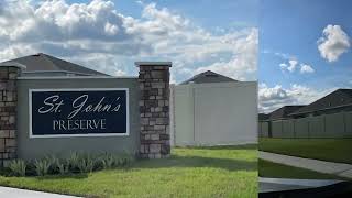 Beautiful Palm Bay FL new communities St Jones Preserve and Edgewood [upl. by Eidok630]