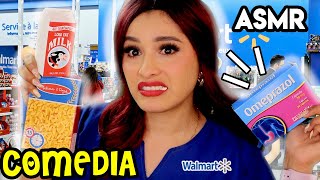 Te atiende 💵 LA CAJERA ANTIPÁTICA 🤡 de WALMART I Ges ASMR [upl. by Averyl]