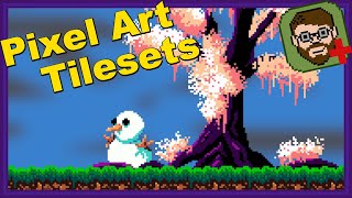 Making Pixel Art Tile Sets And Objects  With Tiled and Aseprite [upl. by Abbotsen]