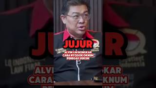 Jujur Alvin Lim bongkar cara menyogok oknum penegak hukum untuk bisa menang pekara [upl. by Chic]