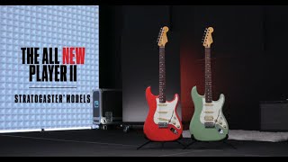 Exploring the Player II Stratocaster Models  Player II  Fender [upl. by Novyak]