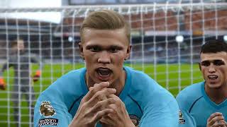 ⚽️ MANCHESTER CITY VS TOTTENHAM HOTSPUR  HAALAND SHOW  PES 21 GAMEPLAY [upl. by Spiegelman]