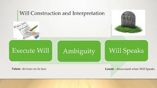 Will and Interpretation Ambiguity default [upl. by Malha]