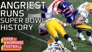 Top 4 Angriest Runs in Super Bowl History  Good Morning Football  NFL Network [upl. by Nel994]