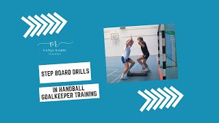 Step Board Drills in Handball Goalkeeper Training [upl. by Ruhtra]