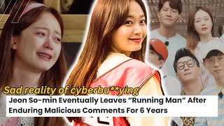 What Happened To Jeon Somin  The End Of Running Man [upl. by Atikal]