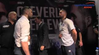 Heated Cleverly vs Bellew headtohead [upl. by Lazos]