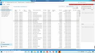 how to create sale credit memo in Navision 2016 [upl. by Martine]