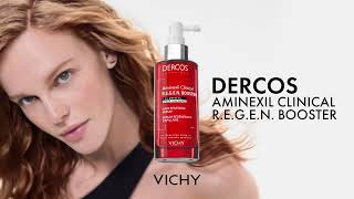 DERCOS Aminexil Clinical REGEN Booster  Hair Renewing Serum  Vichy Laboratoires [upl. by Anuaik]