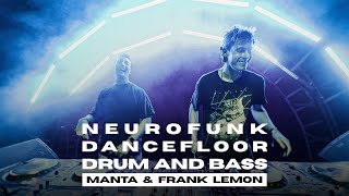 Energetic Neurofunk amp Dancefloor Drum amp Bass  Frank Lemon amp Manta  Outback Festival 2024 [upl. by Lacee]