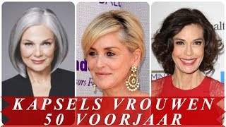 Nieuwe kapsels vrouwen 50 voorjaar 2018 [upl. by Anatniuq]