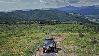 Overlanding Romania Camping Overnight Apuseni Highlights Nissan Patrol Jeep Land Rover [upl. by Ysak]