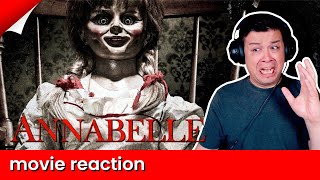 ANNABELLE 2014  First Time Watching  REACTIONCOMMENTARY [upl. by Aeduj]