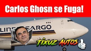 Carlos Ghosn Se Fuga de Japon [upl. by Akirahs]