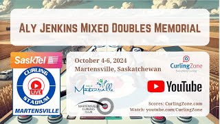 WeagleEpping vs RemeshyloDerksen  Draw 1  Aly Jenkins Mixed Doubles Memorial 1 [upl. by Dahsar]