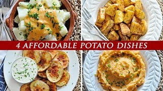 4 AFFORDABLE Potato Dishes that are EASY TO MAKE [upl. by Odessa603]