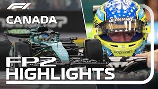 FP2 Highlights  2024 Canadian Grand Prix [upl. by Ahsienroc]