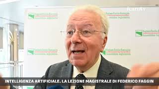 Intelligenza artificiale La lezione magistrale di Federico Faggin [upl. by Hasila]