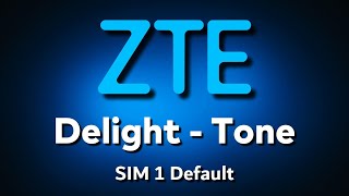 Delight  Tone  ZTE MyOS 11 SIM 1 Default Ringtone [upl. by Cowan835]