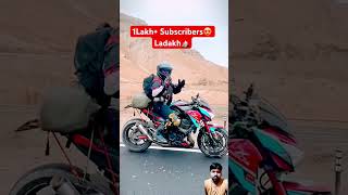 1 lakh Subscribers 😍 LEHLADAKH🏔️lehladakh ladakh ladakhtrip biketrip subscribers travel [upl. by Us]