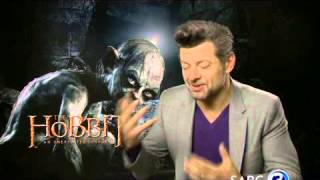 Andy Serkis on what scenes he directed in The Hobbit [upl. by Hannad56]