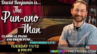 Punano Man Episode 84  LIVE PIANO w David Benjamin [upl. by Lozar]