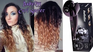 Boccoli perfetti in pochi minuti  Babyliss Curl Secret Review amp Tutorial [upl. by Griselda]