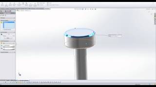 Thermal Expansion in SolidWorks Simulation [upl. by Creight]